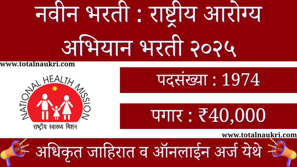 NHM Maharashtra Community Health Officer Recruitment 2025