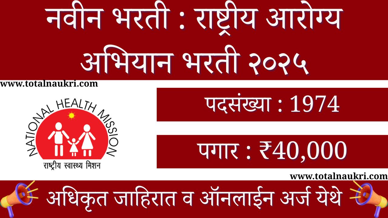 NHM Maharashtra Community Health Officer Recruitment 2025