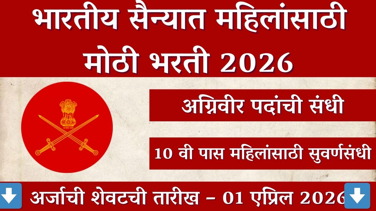 Indian Army Female Recruitment 2026