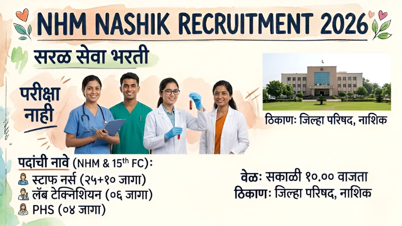 NHM Nashik Recruitment 2026