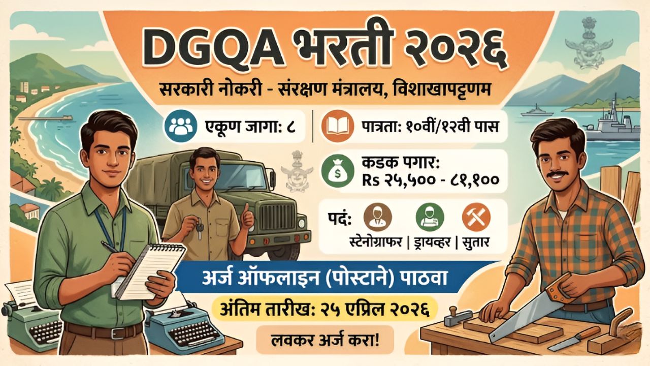 DGQA Recruitment 2026