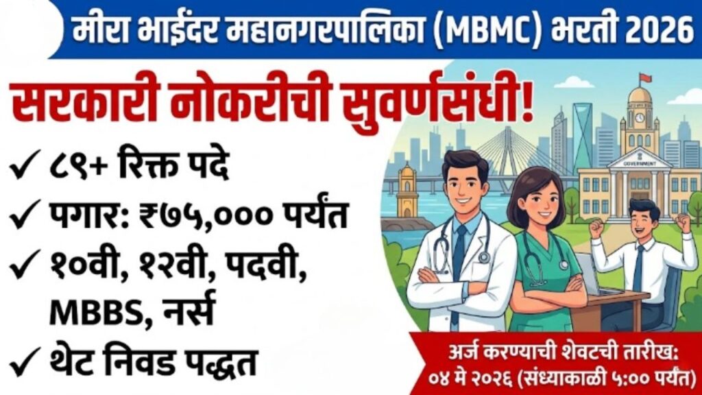 MBMC Recruitment 2026