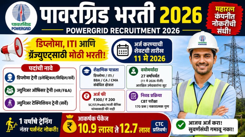 Powergrid Recruitment 2026