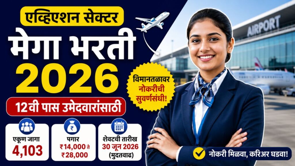 Aviation Sector Mega Recruitment 2026