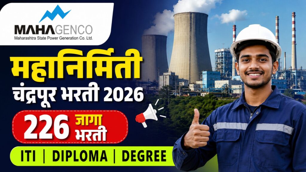 MAHAGENCO Chandrapur Bharti 2026