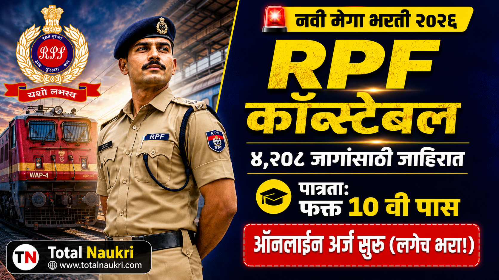 RPF Constable Recruitment 2026 feature image