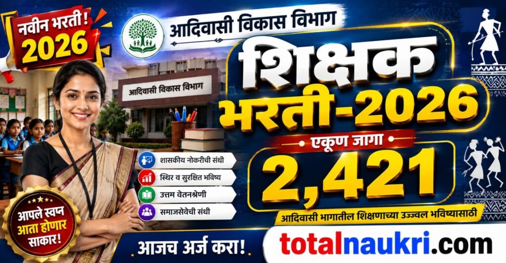 Tribal Development Department Recruitment 2026 feature image