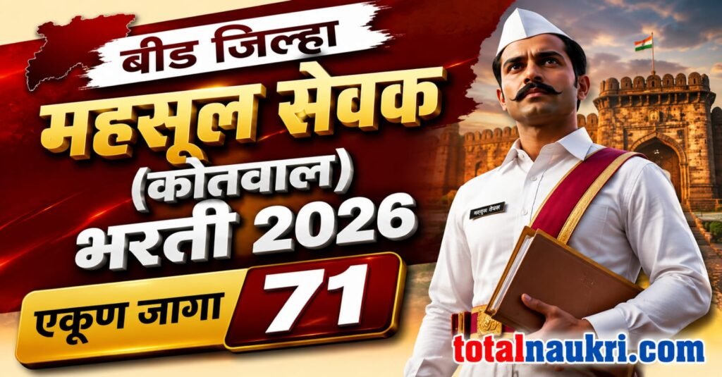 Revenue Department Kotwal Recruitment 2026 feature image