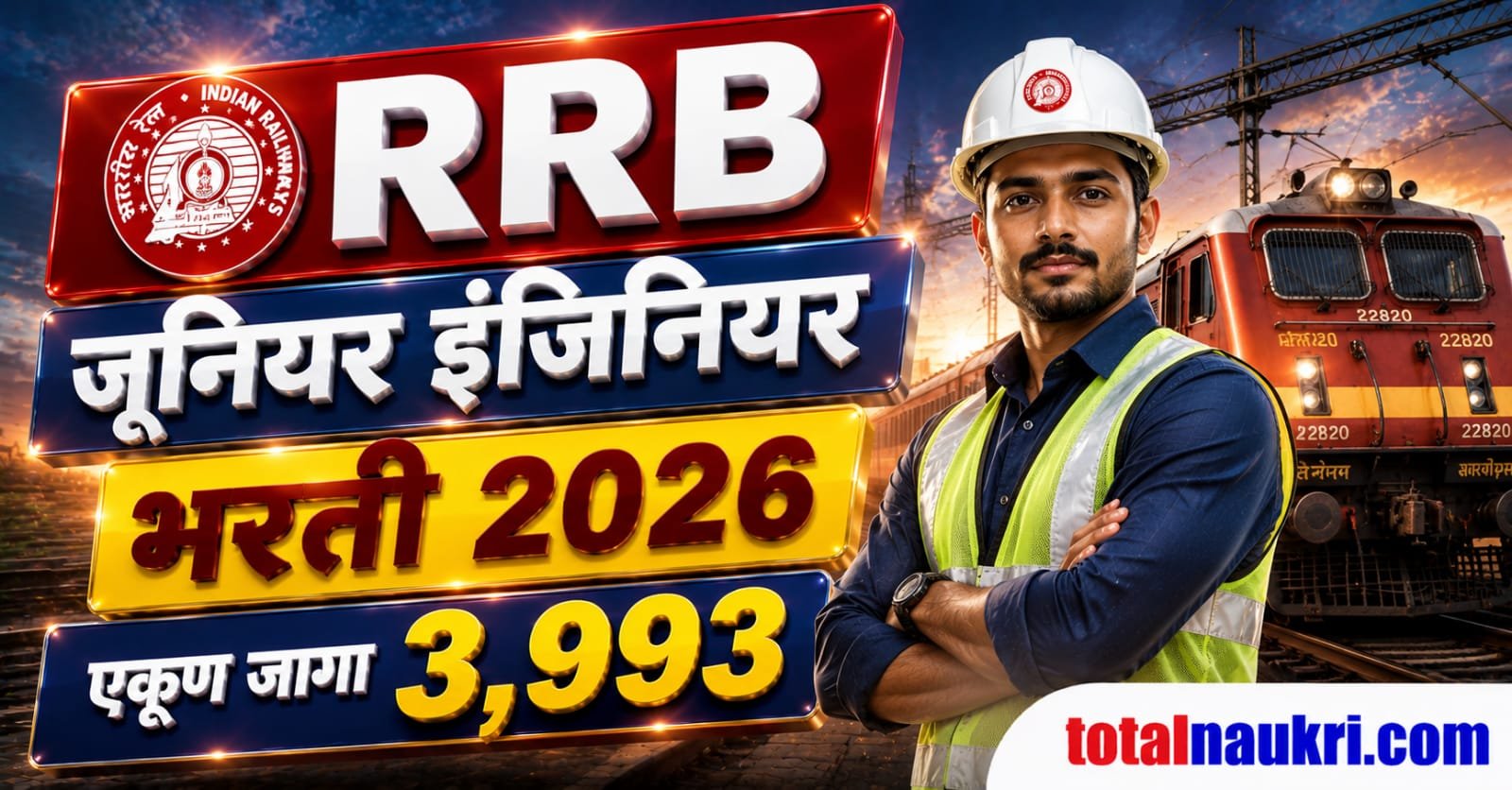 RRB Junior Engineer Recruitment 2026 feature image