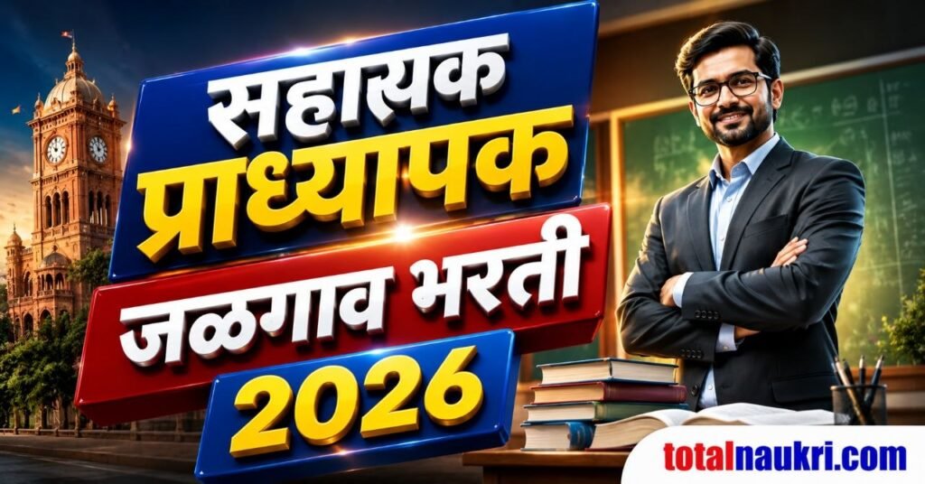 Assistant Professor Jalgaon Recruitment 2026 feature image