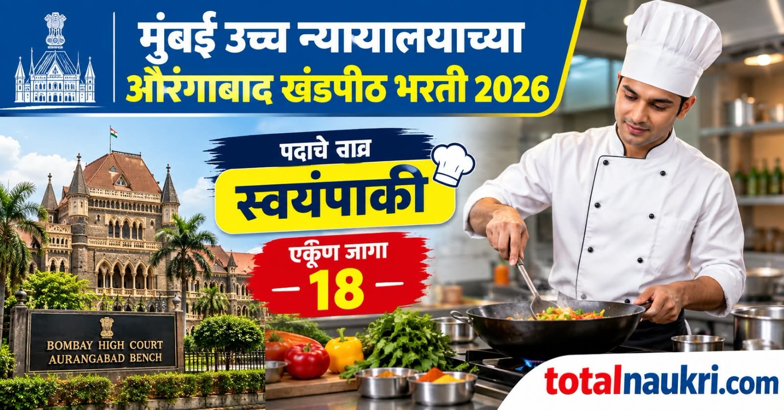 Bombay High Court Aurangabad Bench Recruitment 2026 feature image