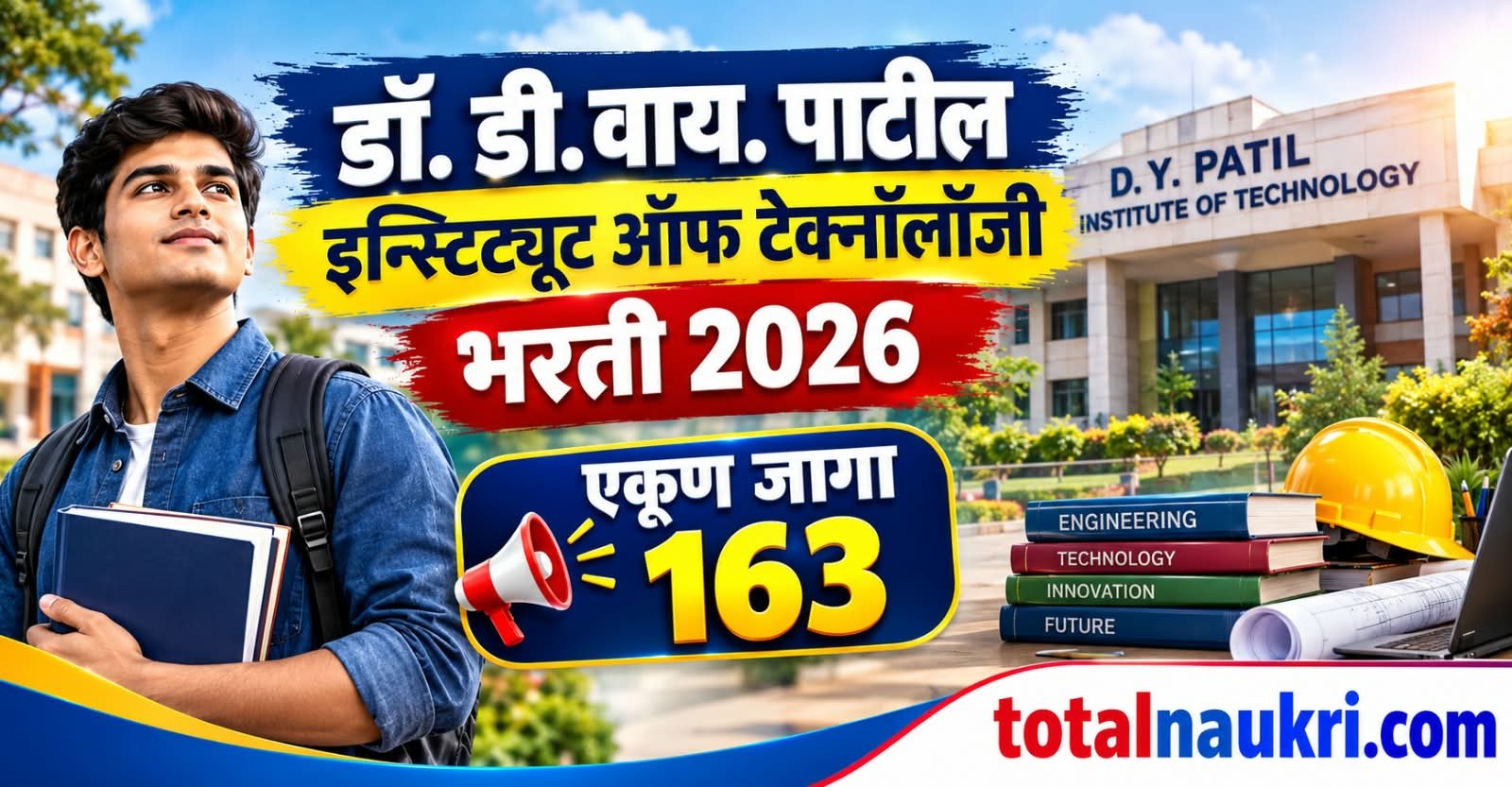 Dr. D. Y. Patil Institute of Technology Recruitment 2026 feature image