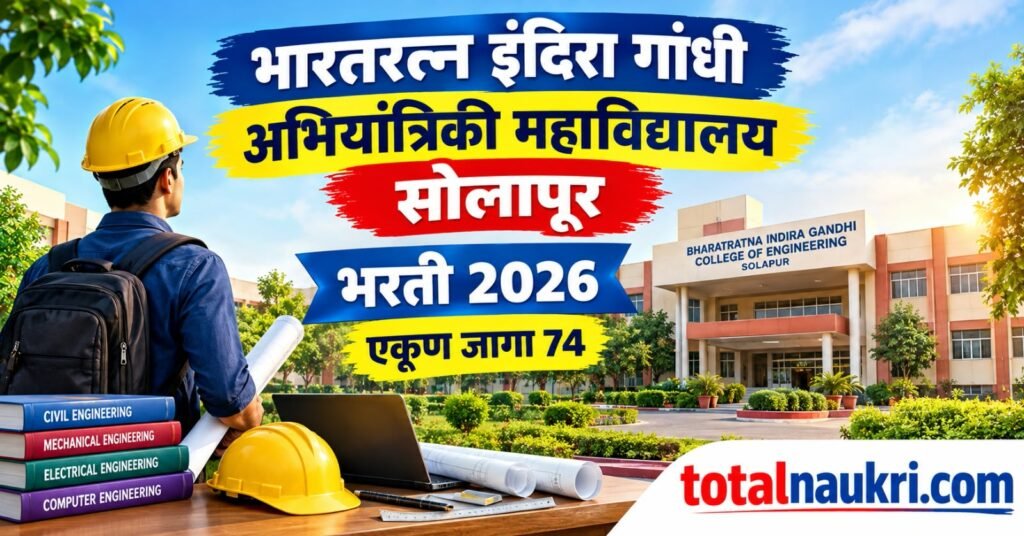 BIGCE Solapur Recruitment 2026 feature image