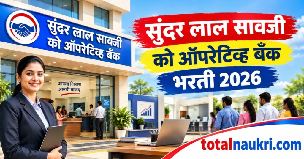 Sundarlal Savaji Co-op Bank Recruitment 2026 feature image