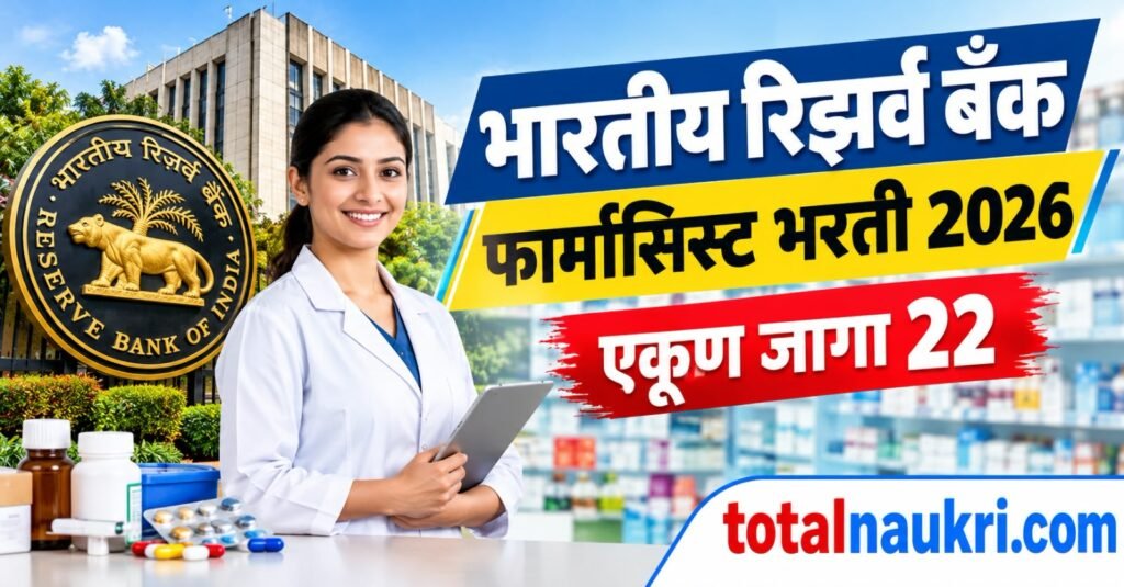 RBI Pharmacist Recruitment 2026 feature image