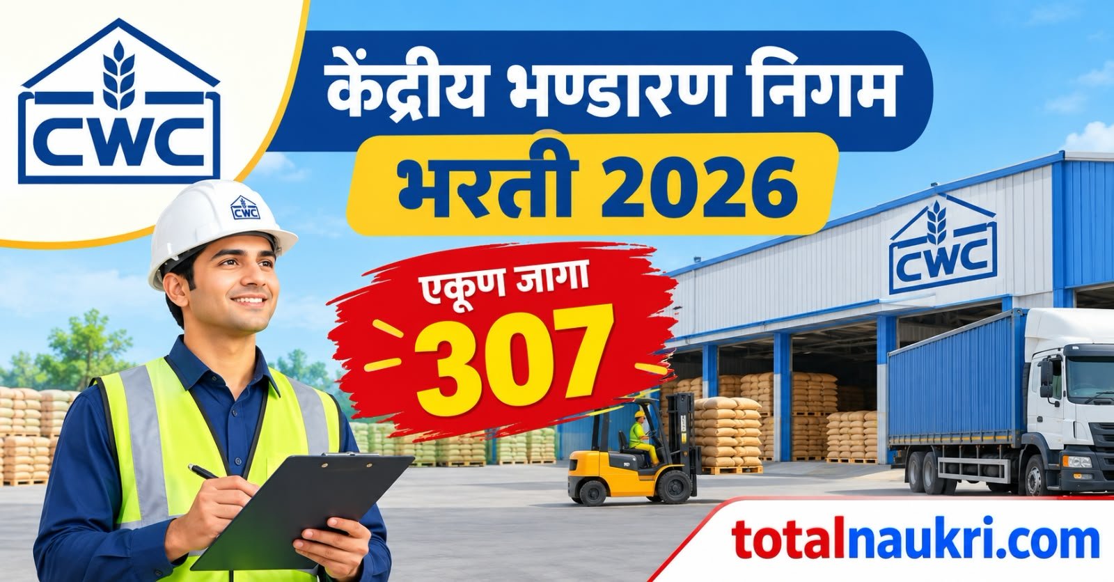 Central Warehousing Corporation Recruitment 2026 feature image